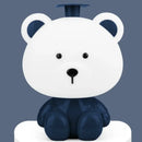 Navy blue & coral pink animal light led night light for bedroom by Decorbites