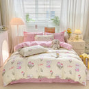 GobekUsa Animal Pattern Bedding Set - King/Queen Size Quilt Set for Comfortable Home.