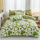GobekUsa Animal Pattern Bedding Set - King/Queen Size Quilt Set for Comfortable Home.