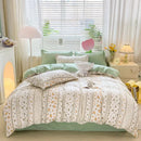GobekUsa Animal Pattern Bedding Set - King/Queen Size Quilt Set for Comfortable Home.