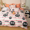 GobekUsa Animal Pattern Bedding Set - King/Queen Size Quilt Set for Comfortable Home.