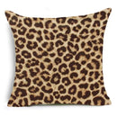 Animal print pillowcase cushion cover for living room sofa by Decorbites