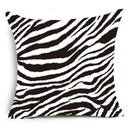 Animal print pillowcase cushion cover for living room sofa by Decorbites