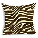 Animal print pillowcase cushion cover for living room sofa by Decorbites