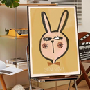 GobekUsa Animal Print Rainbow Movie Posters for Wall Decor