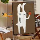 GobekUsa Animal Print Rainbow Movie Posters for Wall Decor