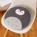 Animal print round office chair cushion bedroom memory foam decor by Decorbites