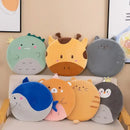 Animal print round office chair cushion bedroom memory foam decor by Decorbites