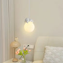 GobekUsa Animal Resin Pendant Lamps: Bear Rabbit Dog Sheep Bunny Chandelier for Children's Room