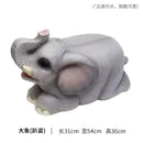 GobekUsa Animal Resin Sculpture Footstool Seat Cartoon Statue Chair for Living Room