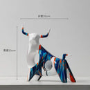 GobekUsa Animal Resin Statue Collection: Abstract Horse Cow French Bullfighting Dog Sculpture