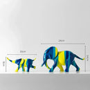 GobekUsa Animal Resin Statue Collection: Abstract Horse Cow French Bullfighting Dog Sculpture