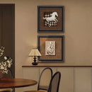 GobekUsa Animal Wall Decor Frame Set Art Painting Poster Room Aesthetic Decoration