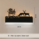 GobekUsa Animal Wall Lamps: Upside Warm Down Cool Lighting for Living Room and Bedside