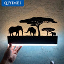 GobekUsa Animal Wall Lamps: Upside Warm Down Cool Lighting for Living Room and Bedside