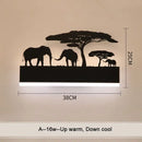 GobekUsa Animal Wall Lamps: Upside Warm Down Cool Lighting for Living Room and Bedside