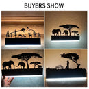 GobekUsa Animal Wall Lamps: Upside Warm Down Cool Lighting for Living Room and Bedside