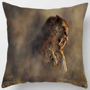 Decorbites animals world tiger lion pillow case living room set by Decorbites