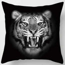 Decorbites animals world tiger lion pillow case living room set by Decorbites