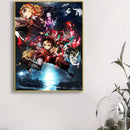 GobekUsa "Anime Demon Slayer Character Posters, Canvas Wall Art"