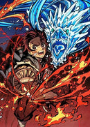 GobekUsa "Anime Demon Slayer Character Posters, Canvas Wall Art"