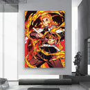 GobekUsa "Anime Demon Slayer Character Posters, Canvas Wall Art"