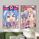 GobekUsa Anime Lucky Star Girl Poster - Waterproof Home Decor