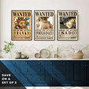 GobekUsa Anime One Piece Poster Set - Home Wall Art