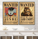 GobekUsa Anime One Piece Poster Set - Home Wall Art