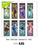 GobekUsa Anime Poster Wall Art Decoration: Genshin Characters