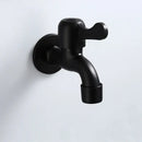 Antique black brass bibcock tap garden wall mount faucet by Decorbites