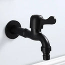Antique black brass bibcock tap garden wall mount faucet by Decorbites