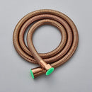 Antique brass flexible metal hand shower hose for bathroom 150cm by Decorbites