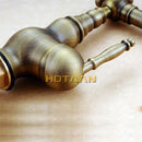GobekUsa Antique Brass Basin Faucet, Bathroom Mixer Tap, Basin Faucet YT-5047