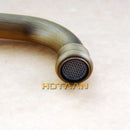 GobekUsa Antique Brass Basin Faucet, Bathroom Mixer Tap, Basin Faucet YT-5047