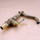 GobekUsa Antique Brass Basin Faucet, Bathroom Mixer Tap, Basin Faucet YT-5047