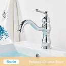 GobekUsa Antique Brass Basin Faucet Single Handle Bathroom Mixer Tap