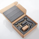 GobekUsa Antique Brass Basin Faucet with Single Handle Hot/Cold Mixer Taps Rotation AL-9966F