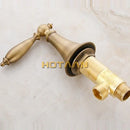 GobekUsa Antique Brass Bath Mixer Set with Hand Shower