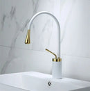 GobekUsa Antique Brass Bathroom Basin Faucet Hot Cold Black Sink Mixer Kitchen Water Crane