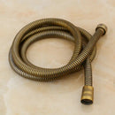 GobekUsa Antique Brass Bidet Faucet Wall Mount with Hand Shower - Bathroom Accessory