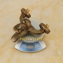 GobekUsa Antique Brass Hand Held Shower Head Kit for Bathroom Wall Mount