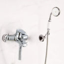 GobekUsa Antique Brass Hand Held Shower Head Kit for Wall Mounted Bathtub - YT-5340-B