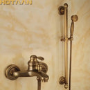 GobekUsa Antique Brass Hand Held Shower Head Kit - YT-5360-A