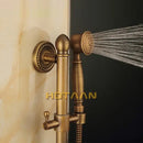GobekUsa Antique Brass Hand Held Shower Head Kit - YT-5360-A
