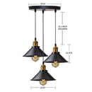 GobekUsa Antique Brass Kitchen Pendant Light | Hanging Ceiling Fixture for Dining Room