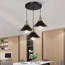 GobekUsa Antique Brass Kitchen Pendant Light | Hanging Ceiling Fixture for Dining Room