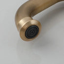 GobekUsa Antique Brass/Oil Rubbed Bronze Bathroom Faucet Deck Mount Single Handle Mixer Tap