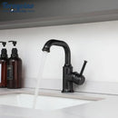 GobekUsa Antique Brass/Oil Rubbed Bronze Bathroom Faucet Deck Mount Single Handle Mixer Tap