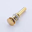GobekUsa Antique Brass Round Siphon P-Trap Bathroom Vanity Basin Pop-Up Drain